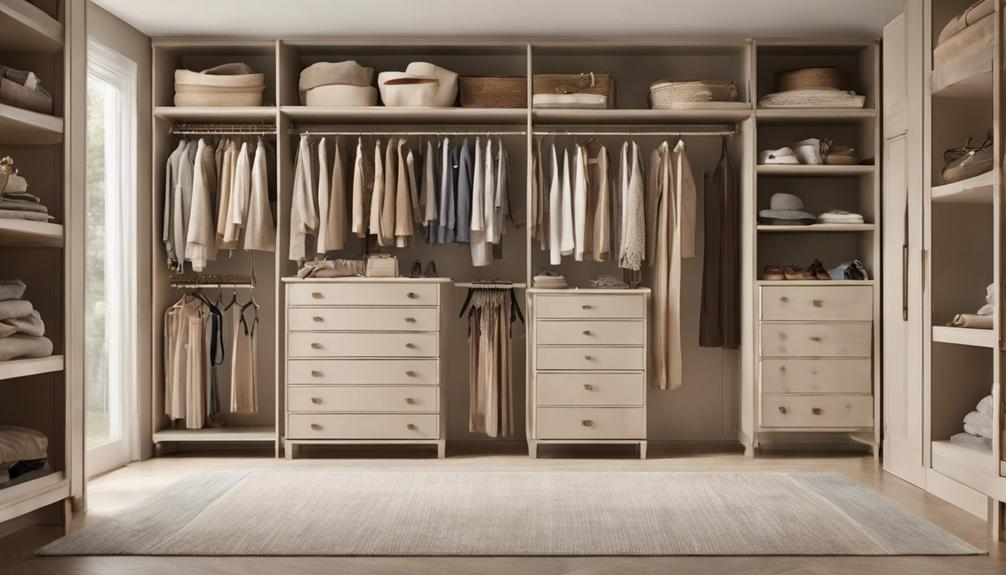 closet organization for style