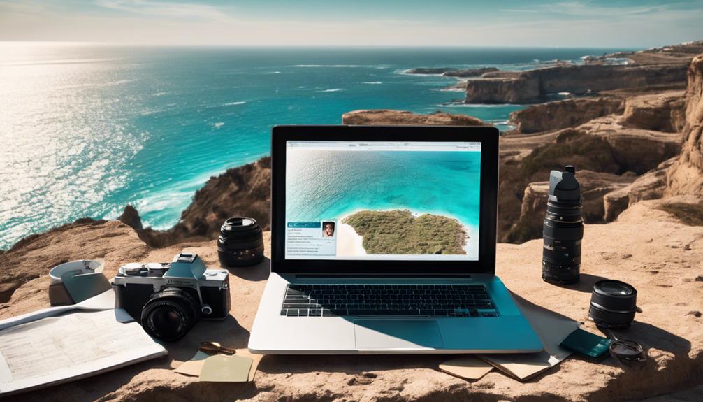 create a strong online presence