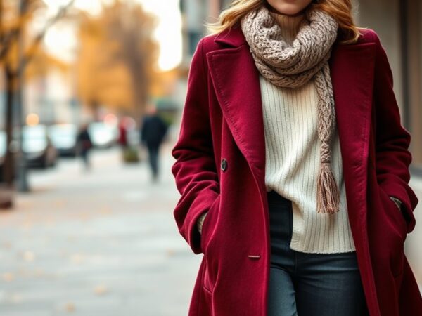 chic layering for winter