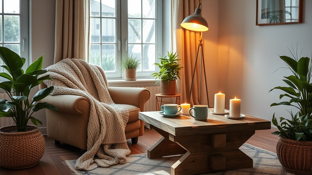 cozy and inviting atmosphere